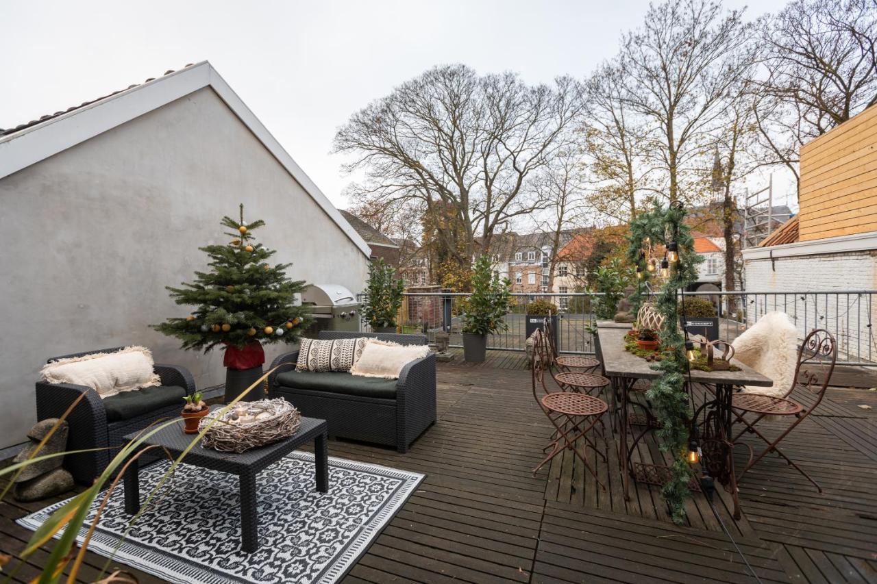 Cosy Nock ! Little Gem At City Center With Large Terrace ! Breda Eksteriør billede